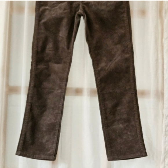 GAP HIGH RISE VINTAGE SLIM CORDUROY PANTS WOMEN'S PETITE SIZE 25|0 - Picture 11 of 16